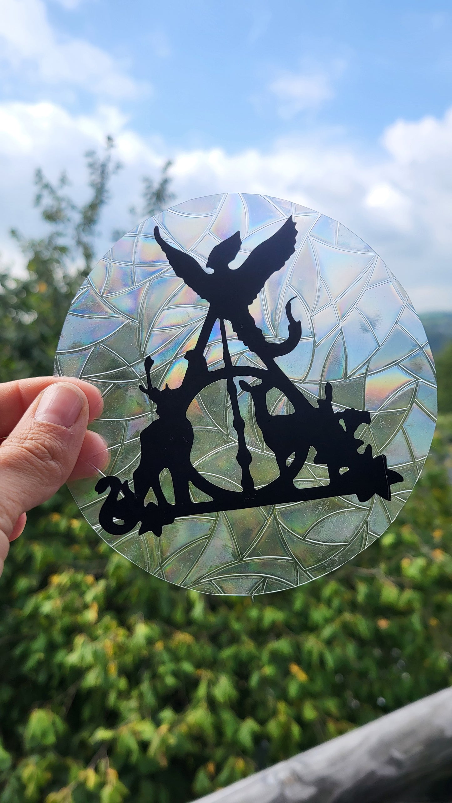 Suncatcher "Horcruxe“ Regenbogenfenstersticker