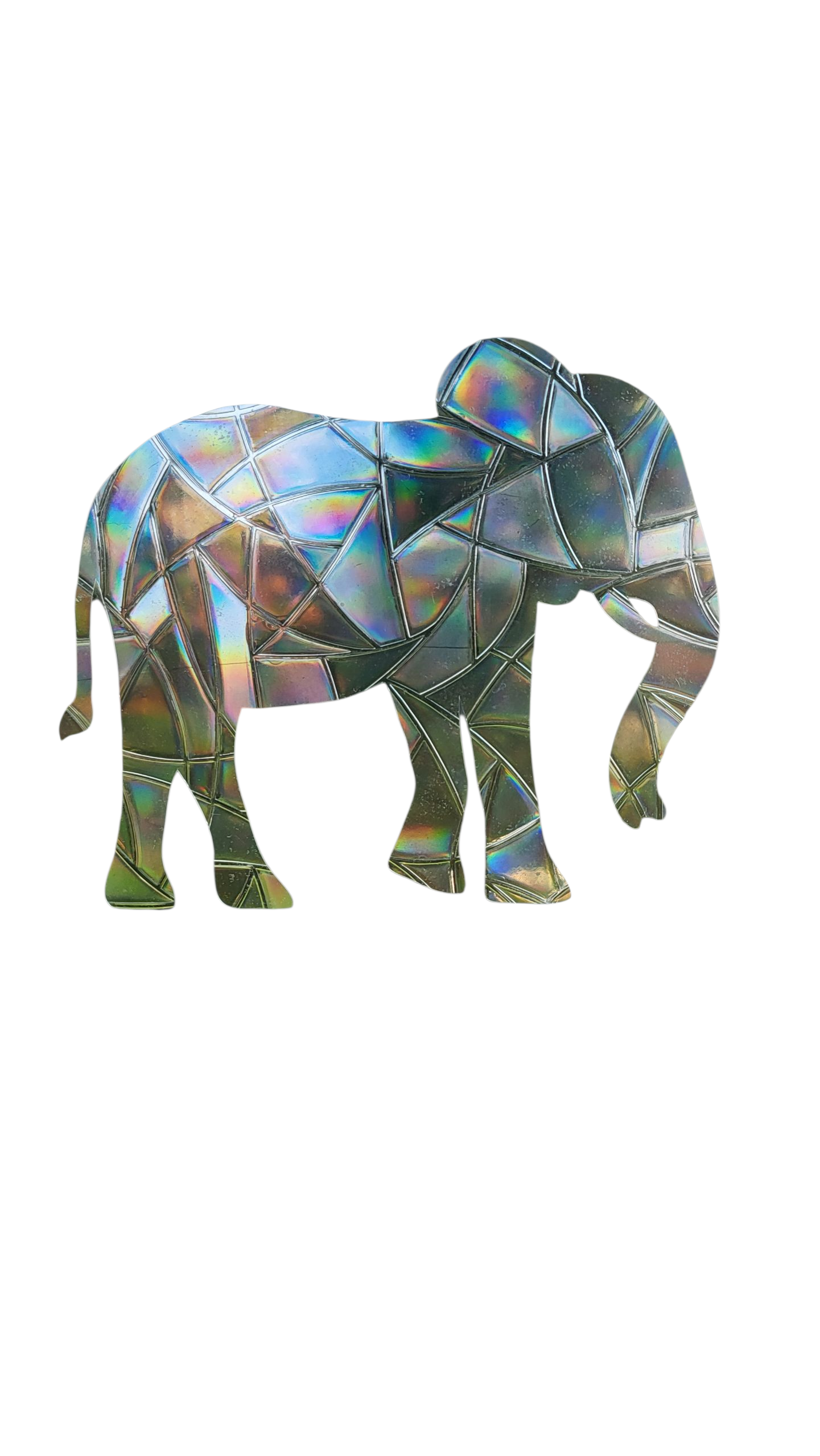 Suncatcher "Elefant“ Regenbogenfenstersticker