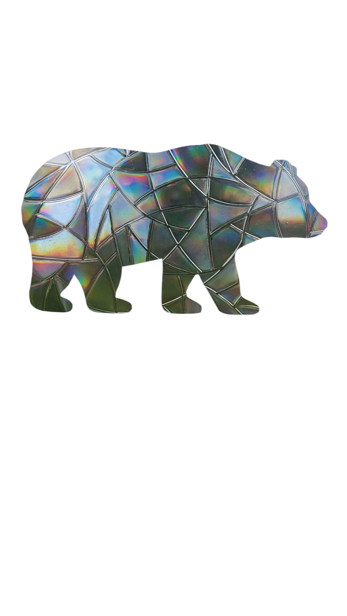Suncatcher "Bär“ Regenbogenfenstersticker