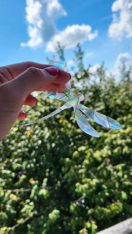 Suncatcher „Libelle“ Regenbogenfenstersticker
