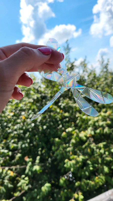 Suncatcher „Libelle“ Regenbogenfenstersticker