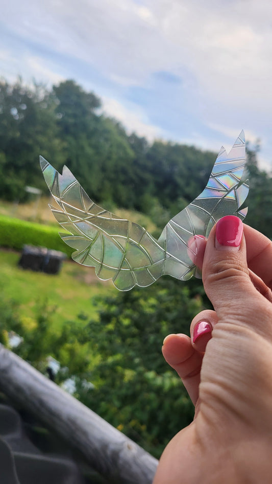 Suncatcher "Engelsflügel" Regenbogenfenstersticker