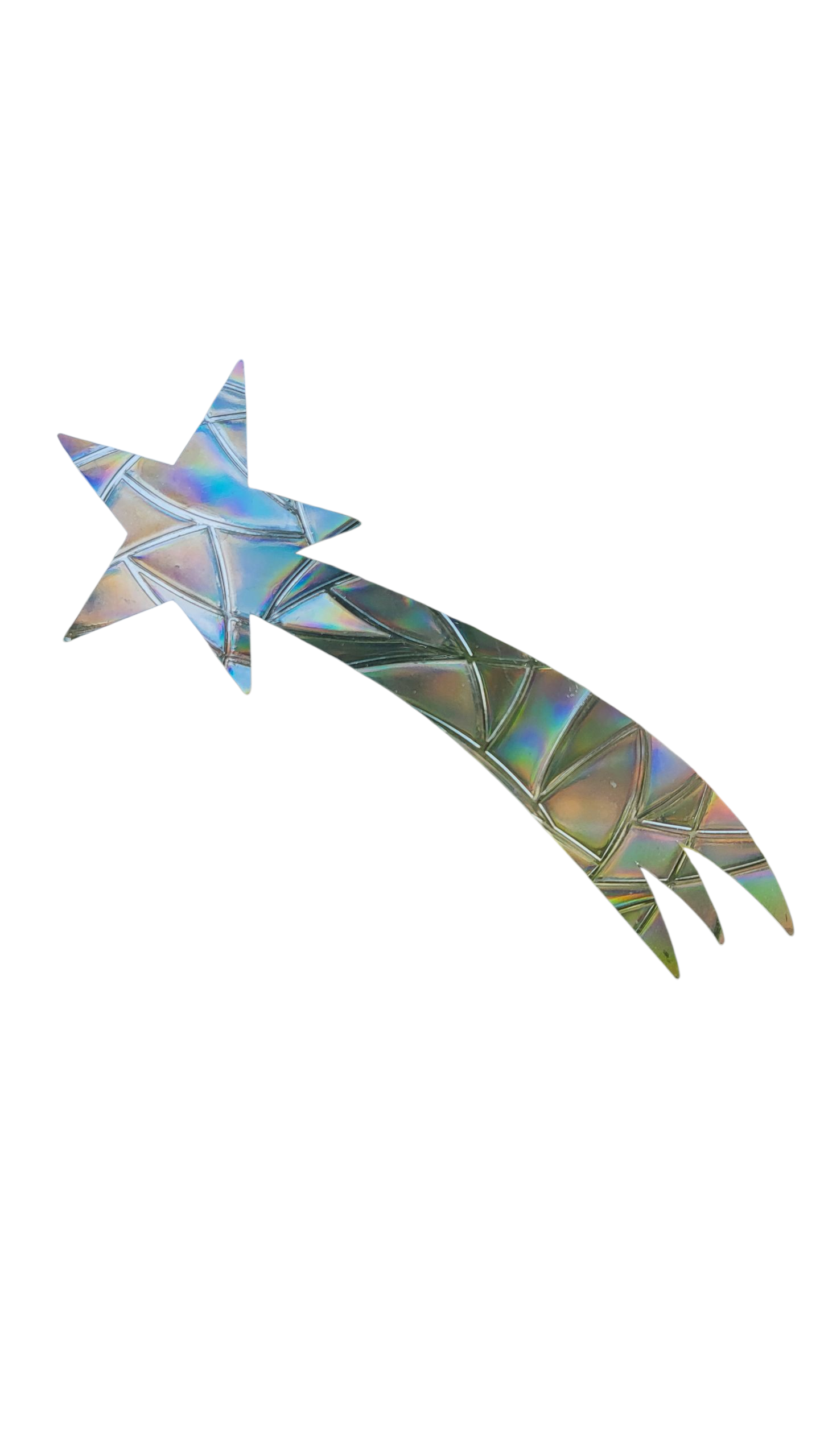 Suncatcher "Sternschnuppe“ Regenbogenfenstersticker