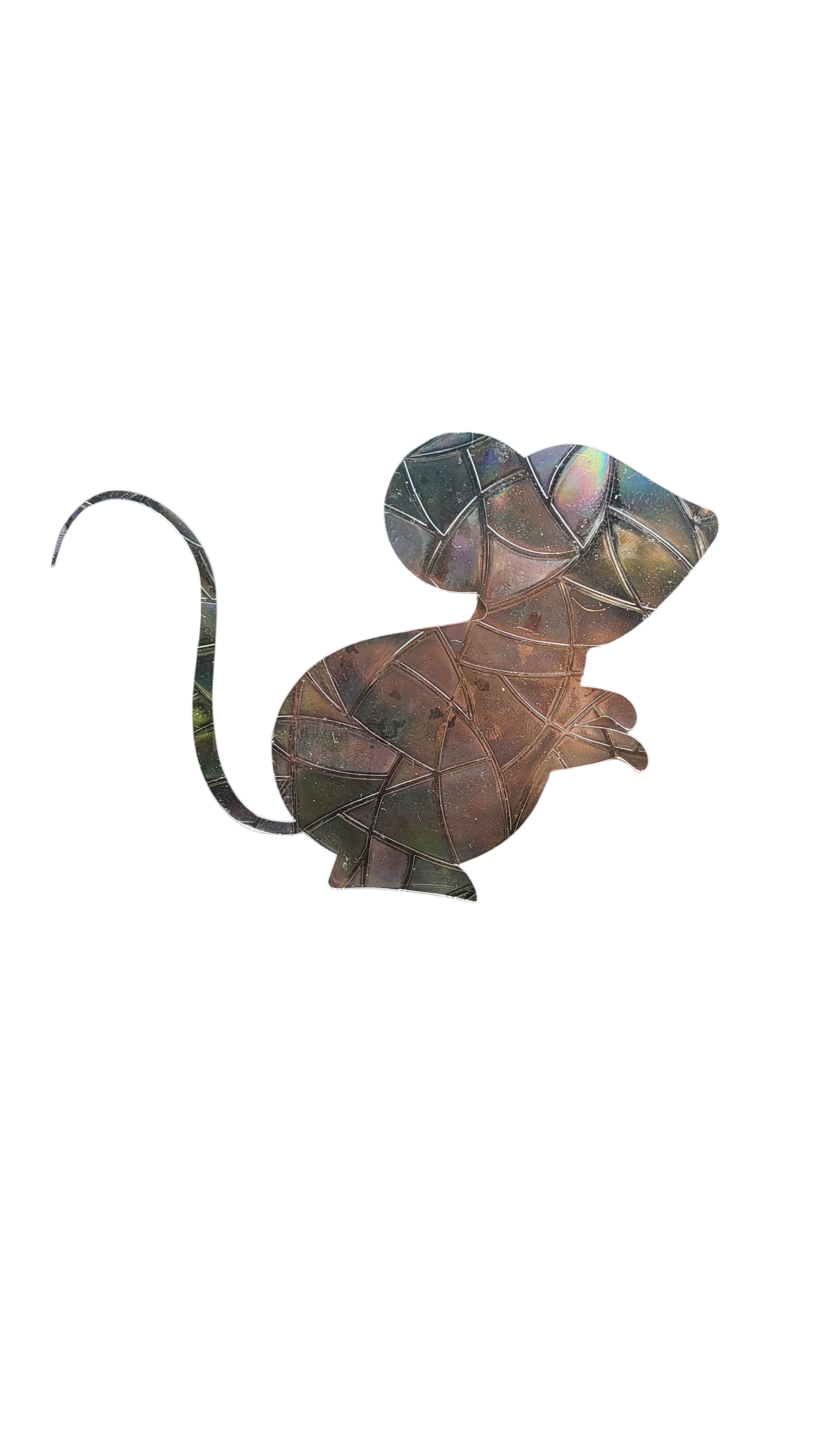 Suncatcher "Maus“ Regenbogenfenstersticker