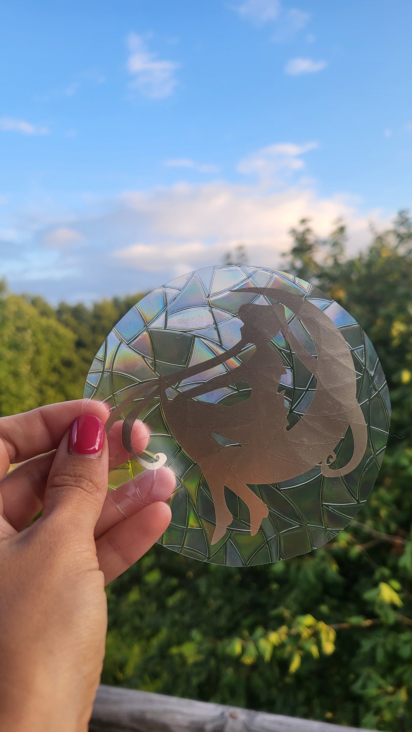 Suncatcher "Sailor Moon“ Regenbogenfenstersticker