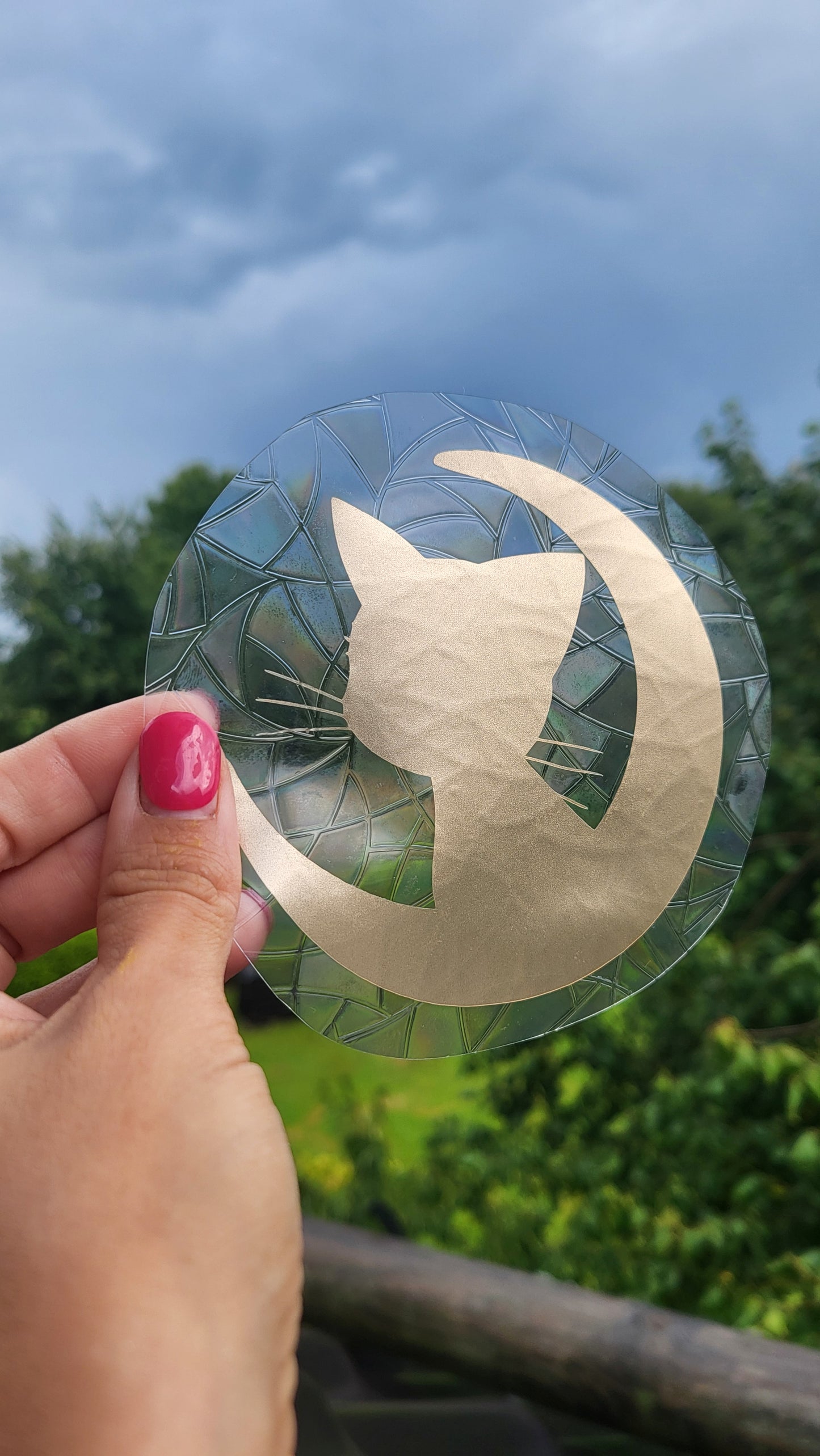 Suncatcher "Luna“ Regenbogenfenstersticker