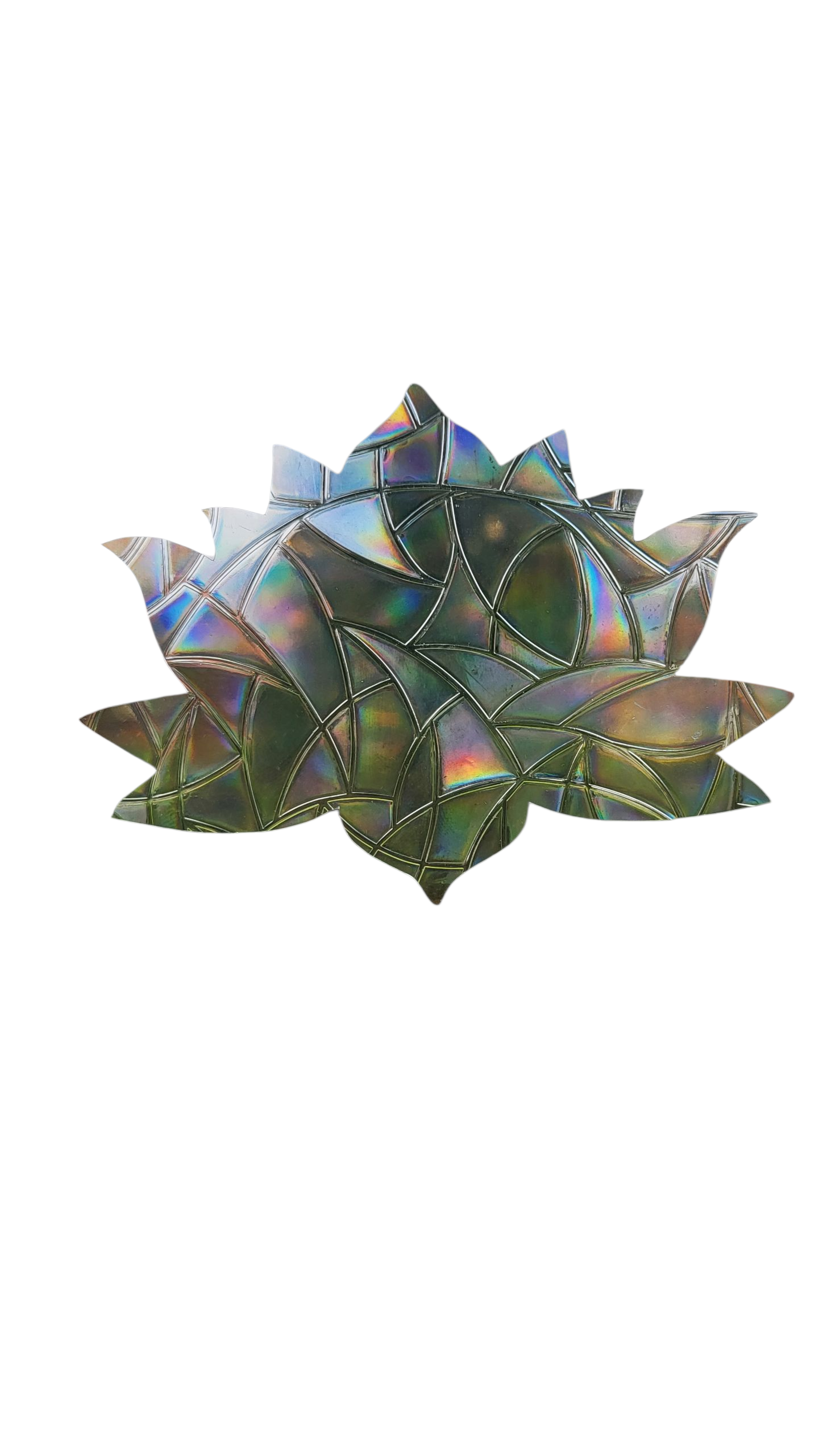 Suncatcher „Lotus“ Regenbogenfenstersticker