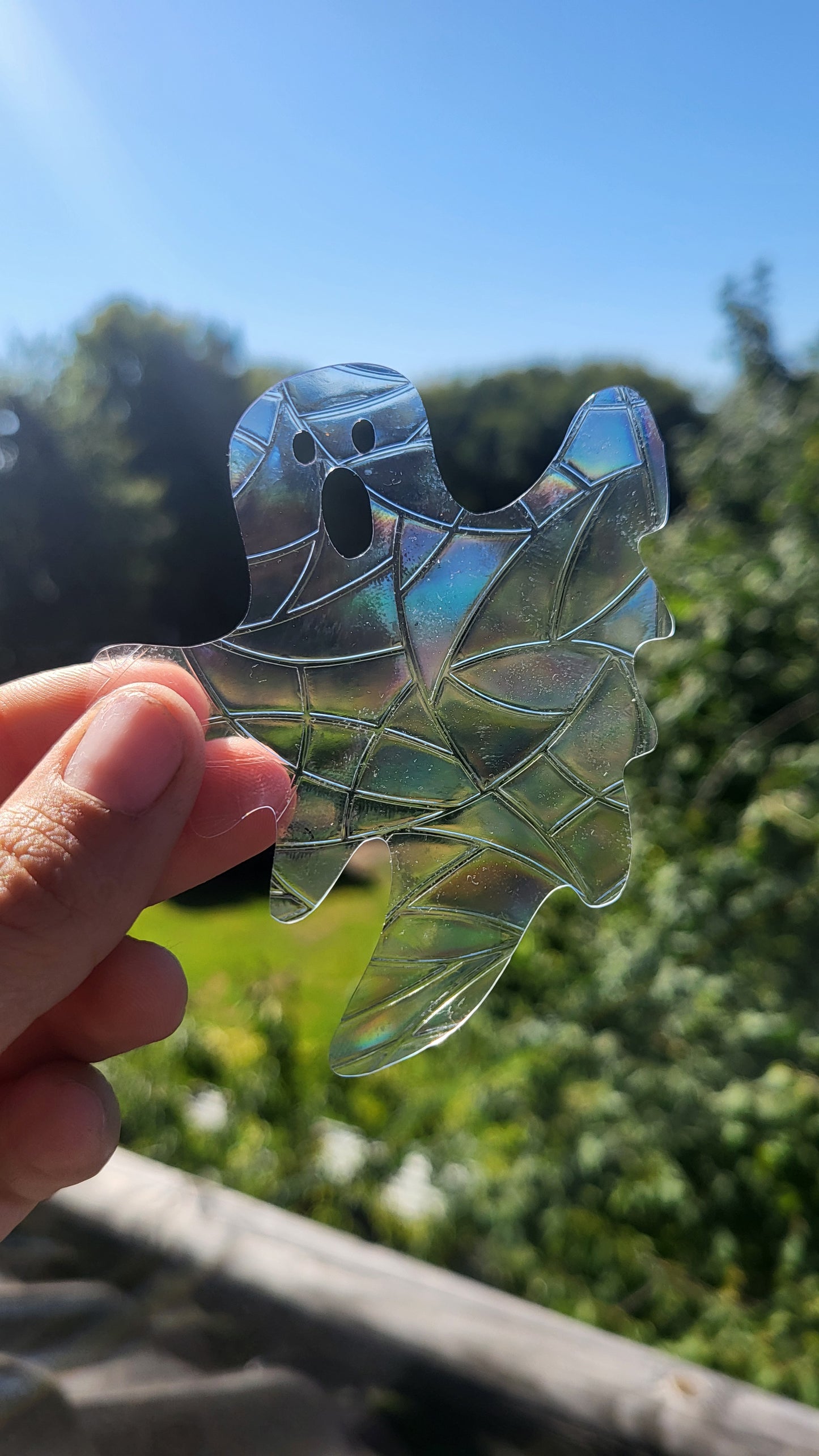 Suncatcher "Gespenst“ Regenbogenfenstersticker