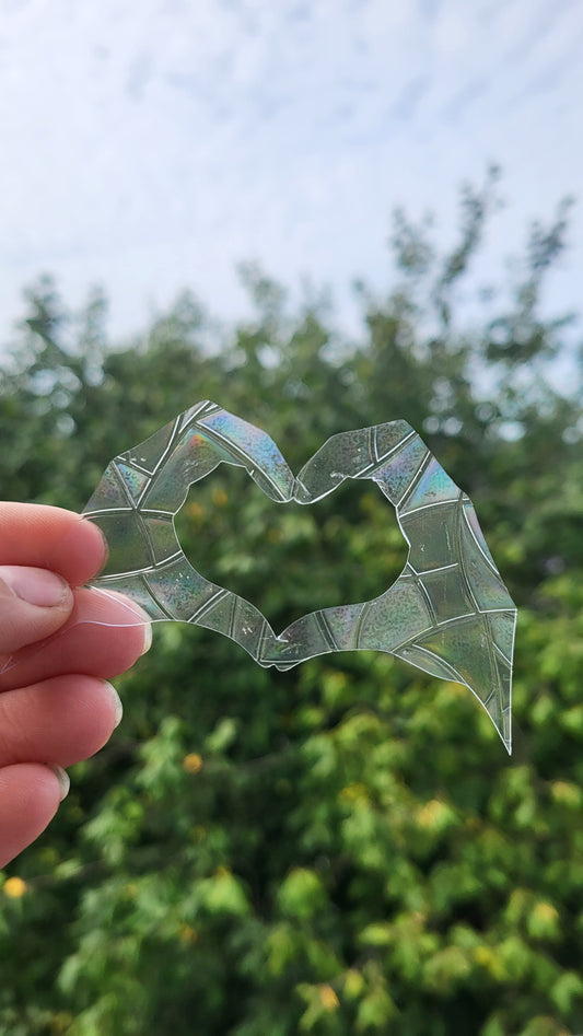 Suncatcher "Love“ Regenbogenfenstersticker
