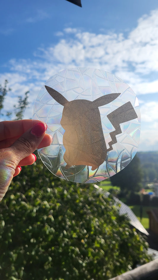 Suncatcher "Pikachu“ Regenbogenfenstersticker