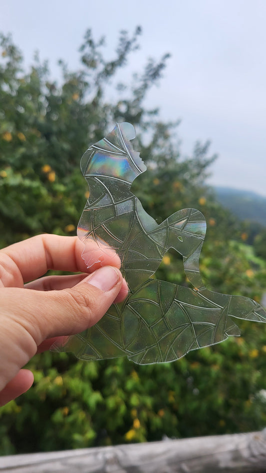 Suncatcher "Arielle“ Regenbogenfenstersticker