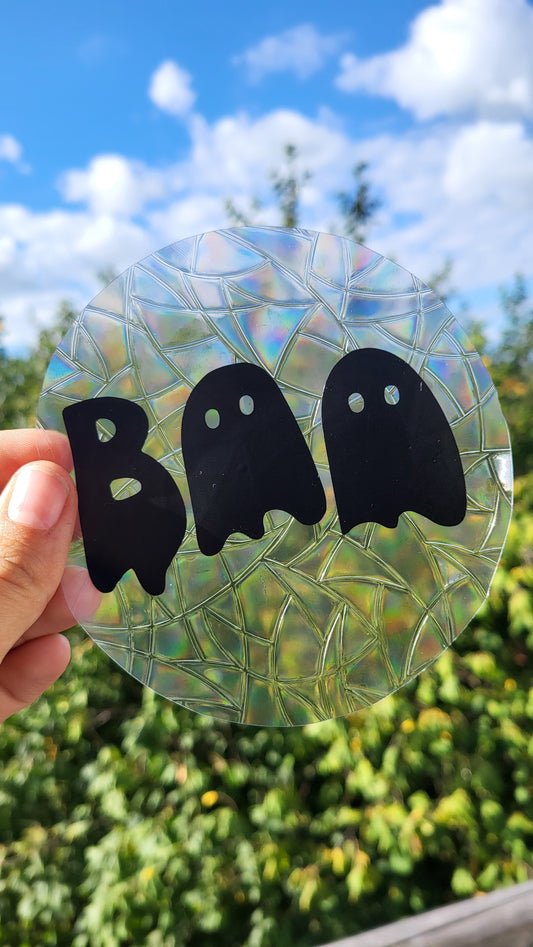 Suncatcher "Boo“ Regenbogenfenstersticker