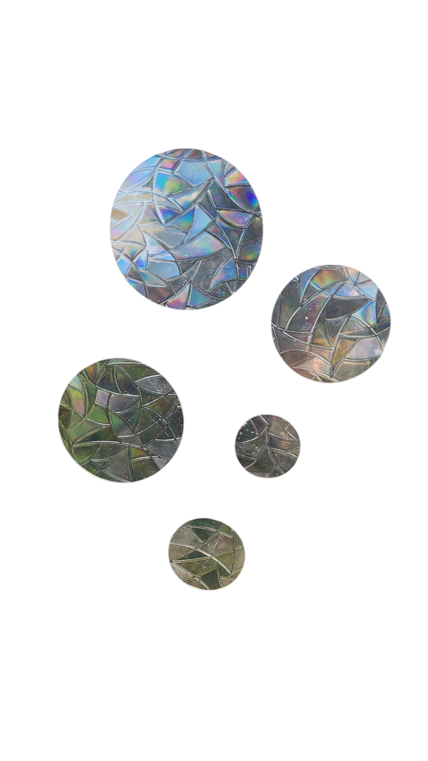 Suncatcher "Kreise“ Regenbogenfenstersticker