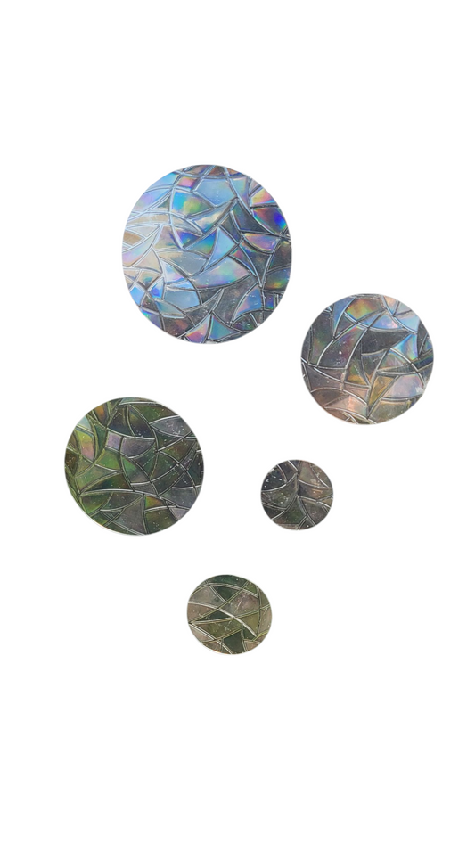 Suncatcher "Kreise“ Regenbogenfenstersticker