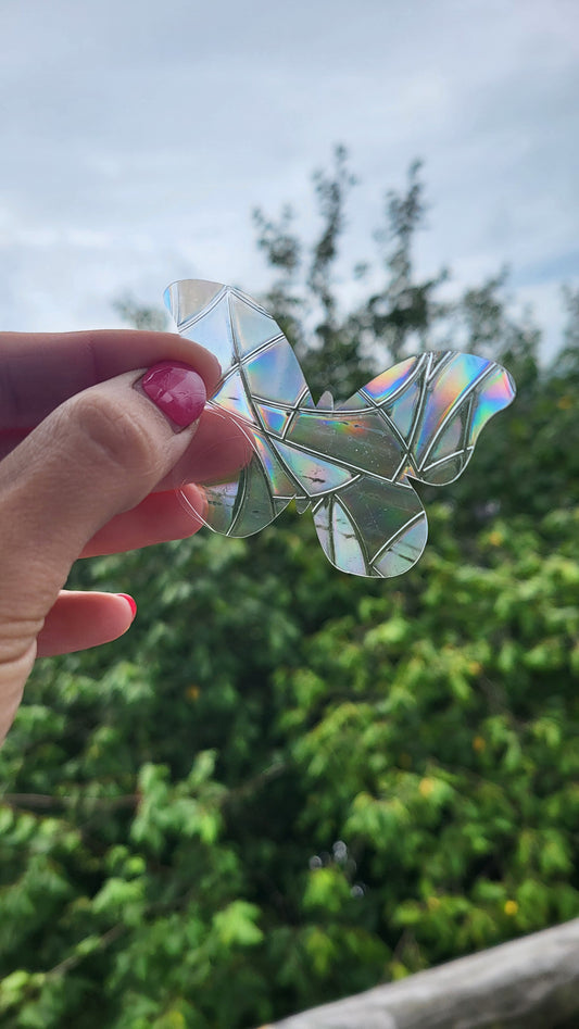 3er Set Suncatcher „Schmetterlinge“ Regenbogenfenstersticker