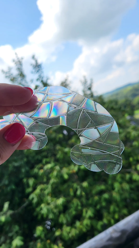 Suncatcher „Regenbogen“ Regenbogenfenstersticker