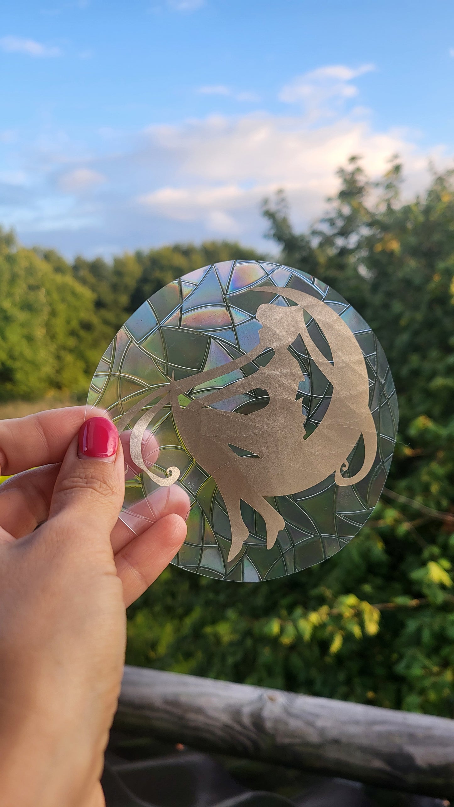 Suncatcher "Sailor Moon“ Regenbogenfenstersticker
