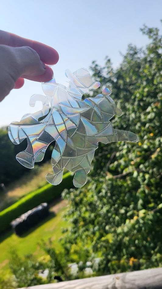 Suncatcher "Tigger und Puuh" Regenbogenfenstersticker