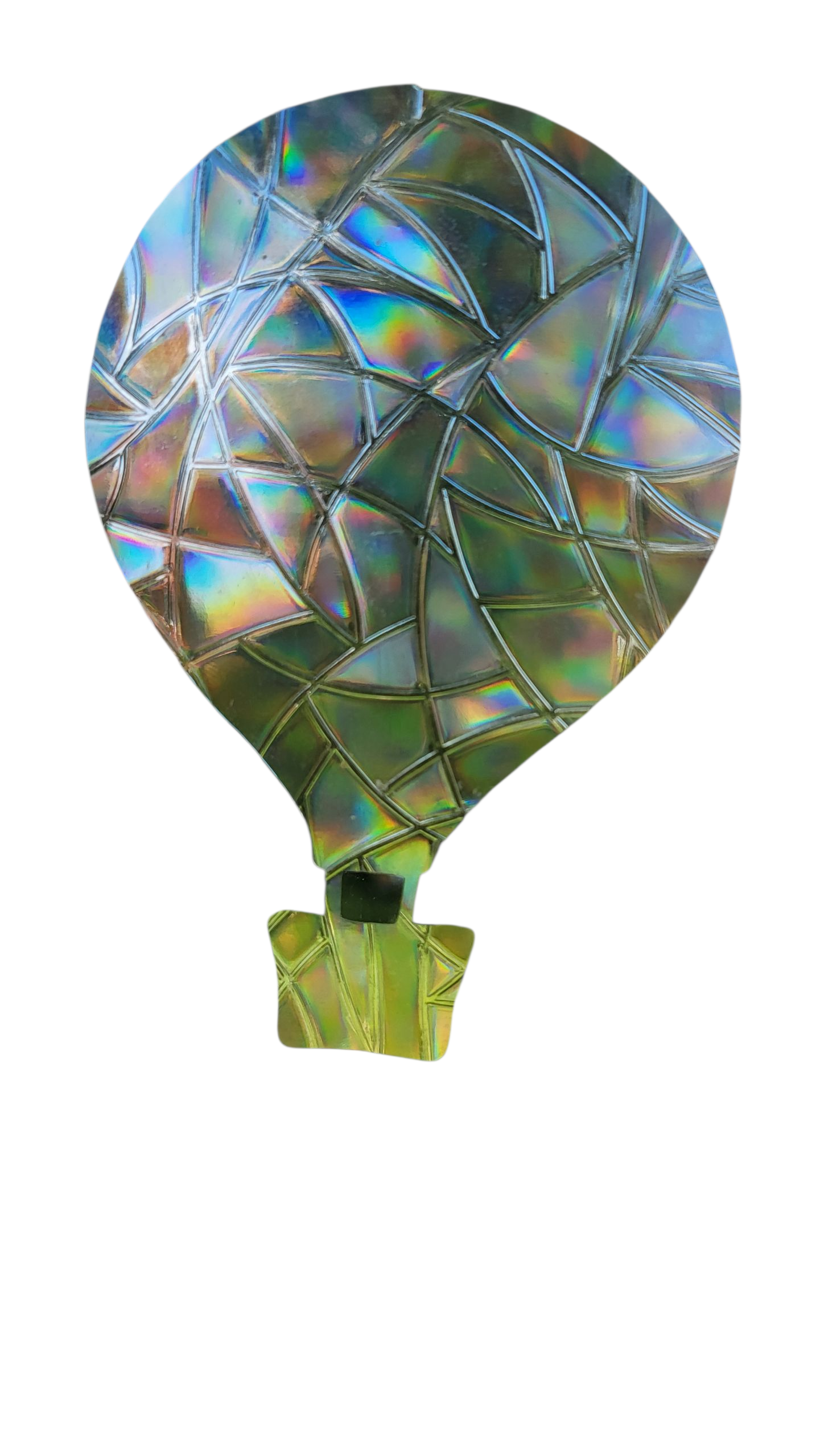 Suncatcher „Heißluftballon“ Regenbogenfenstersticker