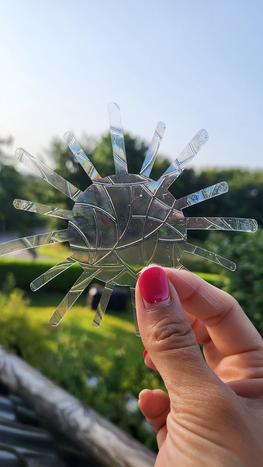 Suncatcher „Sonne“ Regenbogenfenstersticker