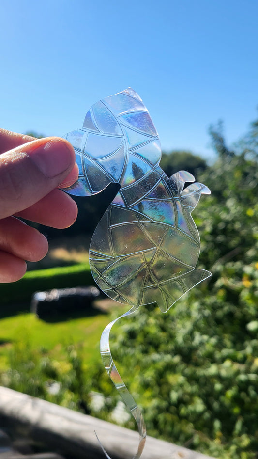 Suncatcher "Maus“ Regenbogenfenstersticker