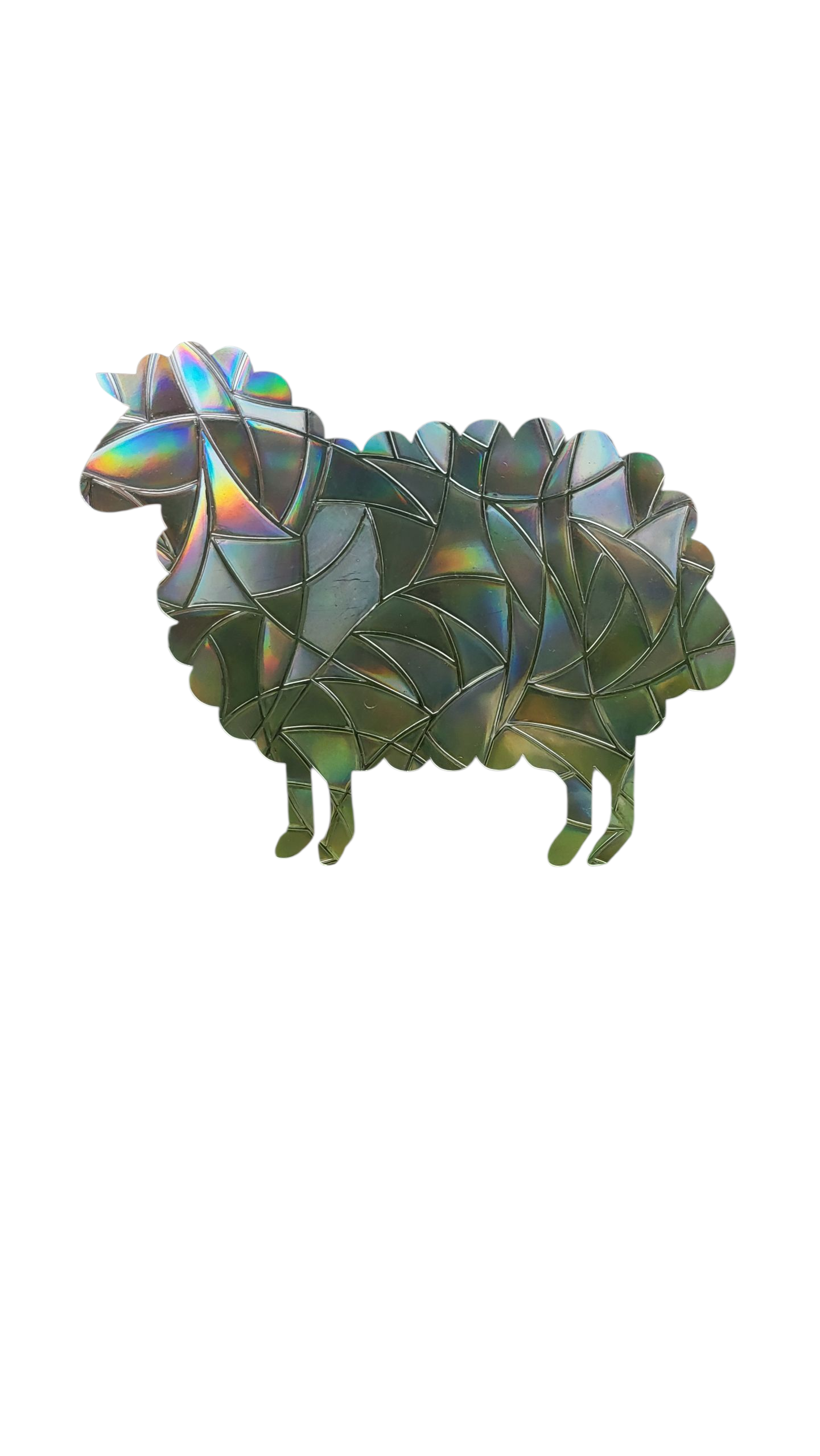 Suncatcher "Schaf“ Regenbogenfenstersticker