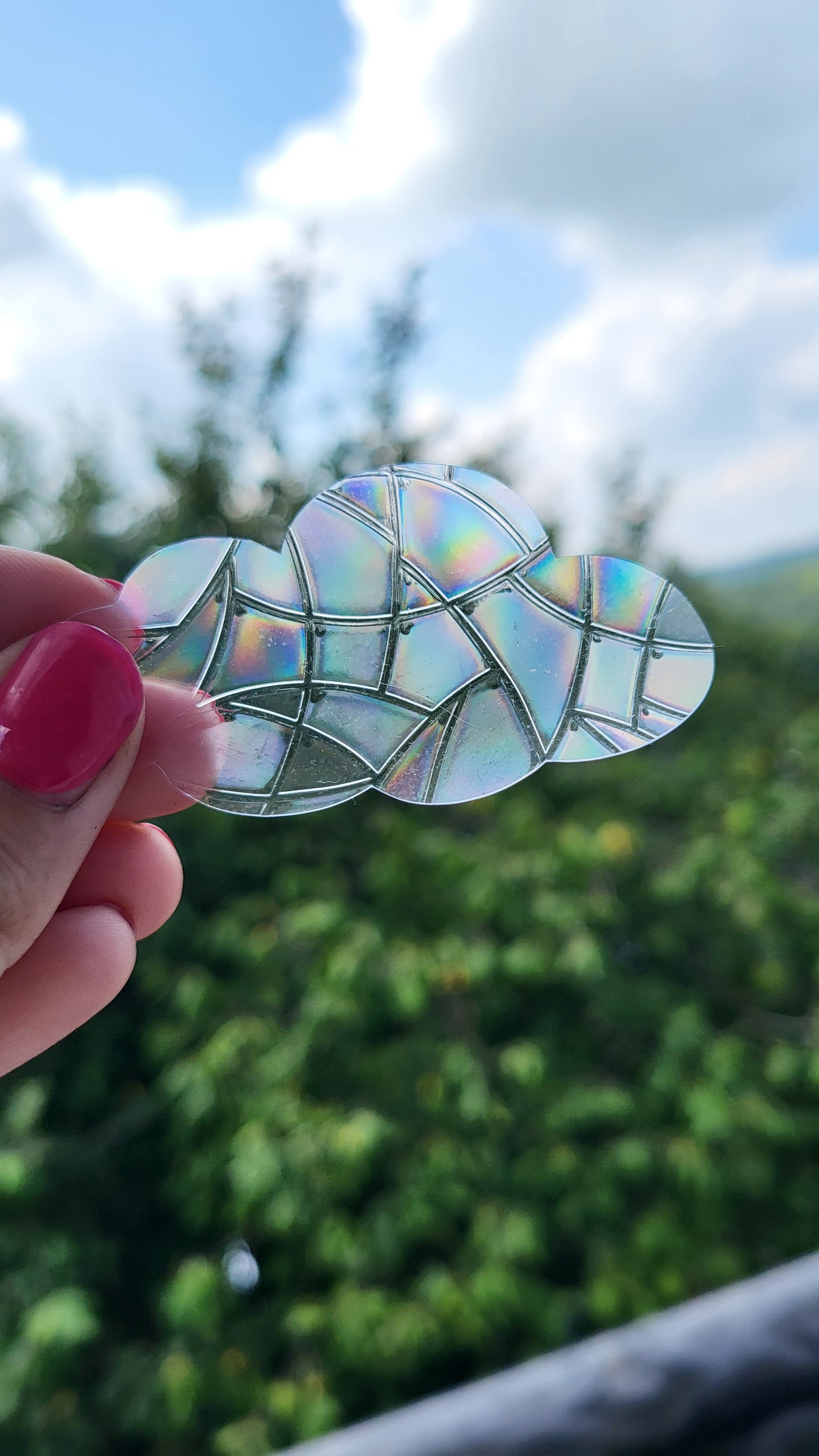 Suncatcher „Regenbogen“ Regenbogenfenstersticker