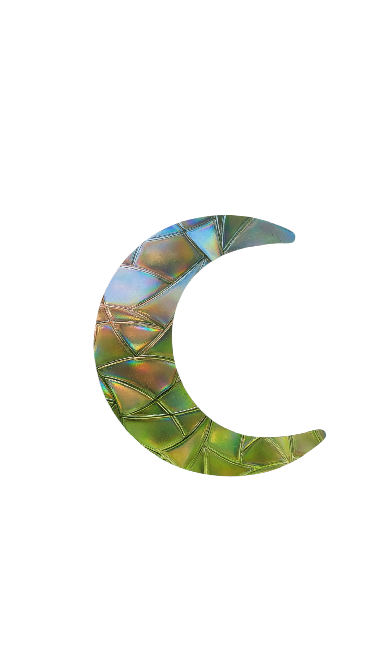 Suncatcher "Mond“ Regenbogenfenstersticker