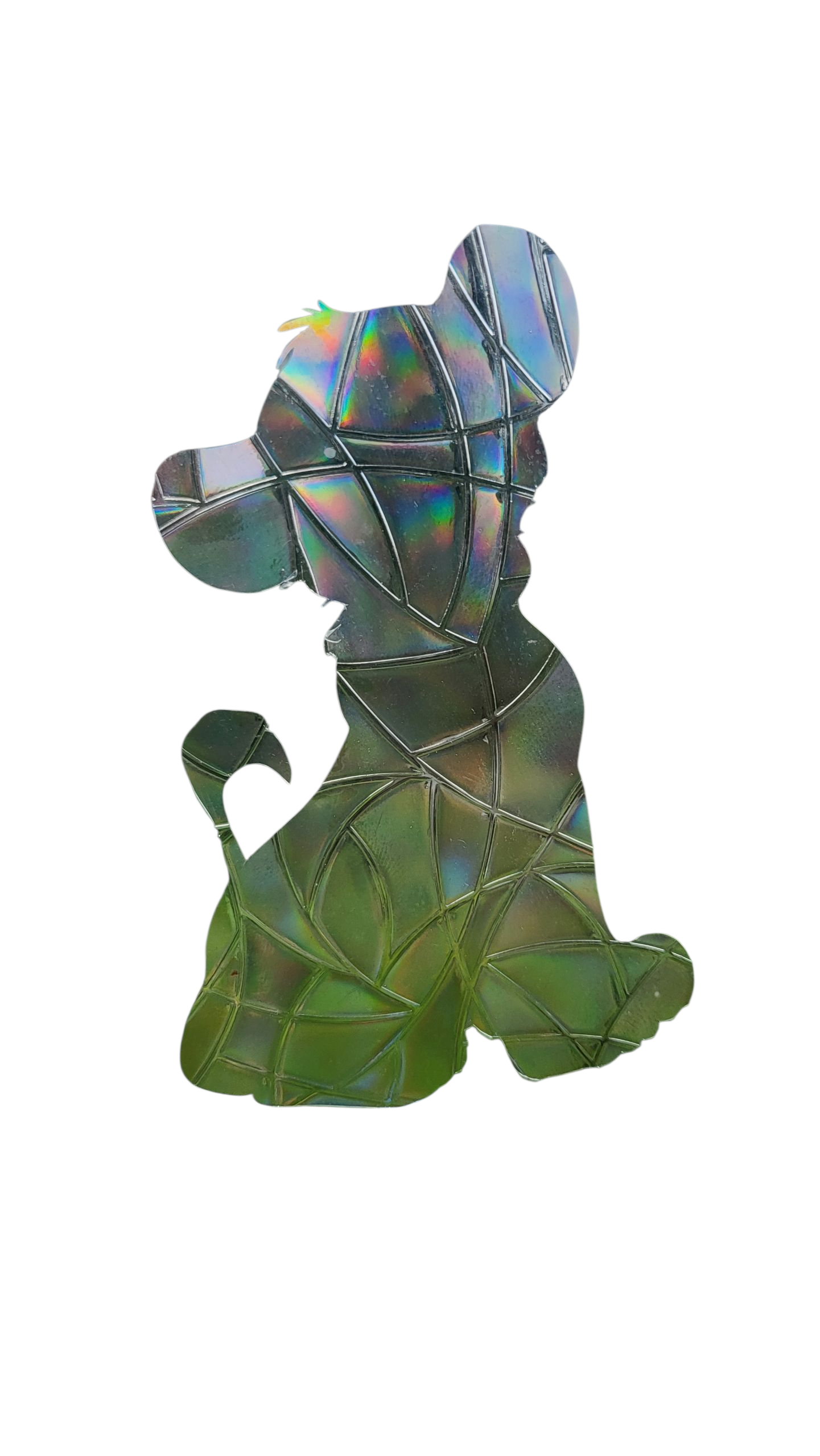Suncatcher „Simba“ Regenbogenfenstersticker