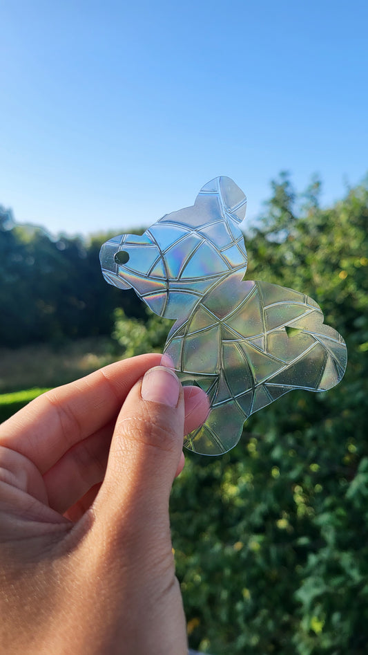 Suncatcher „Teddybär“ Regenbogenfenstersticker