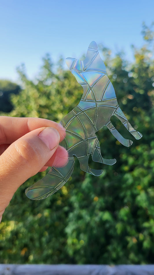Suncatcher „Fuchs“ Regenbogenfenstersticker